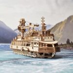 Drewniane modele statków
